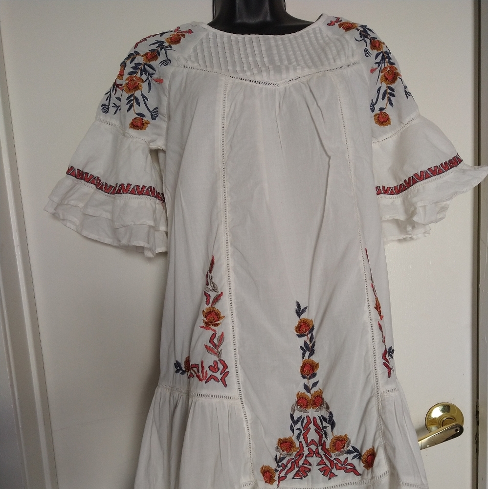 Free people floral boho dress size small